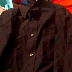 Black Button down shirt